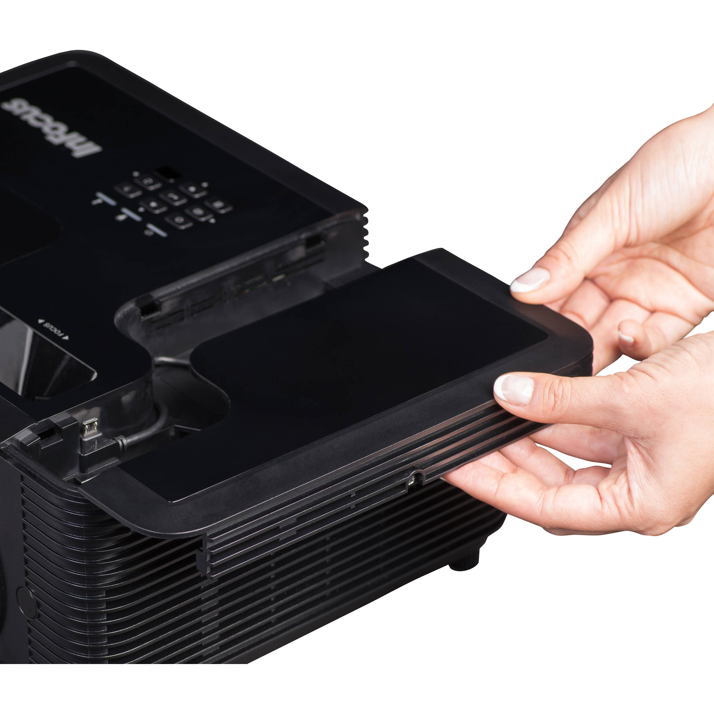 INFOCUS MANAGED IN2136 DLP 3D PROJ 4500L WXGA 28500:1 HDMI USB 7.1LBS — view 12