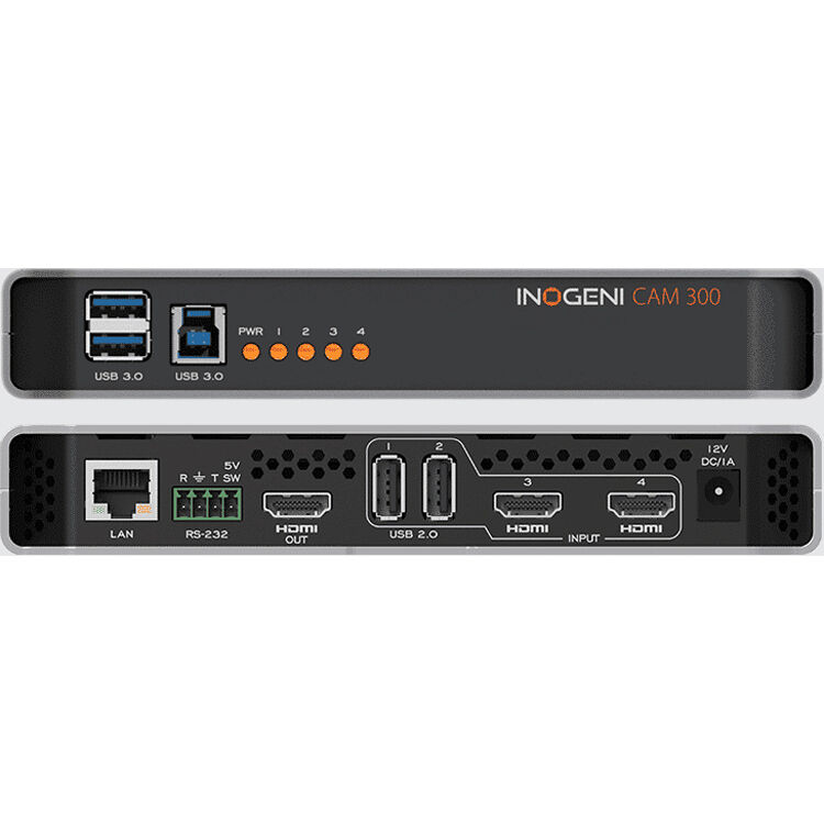 INOGENI CAM300 camera selector for professional AV switching workflows — view 2