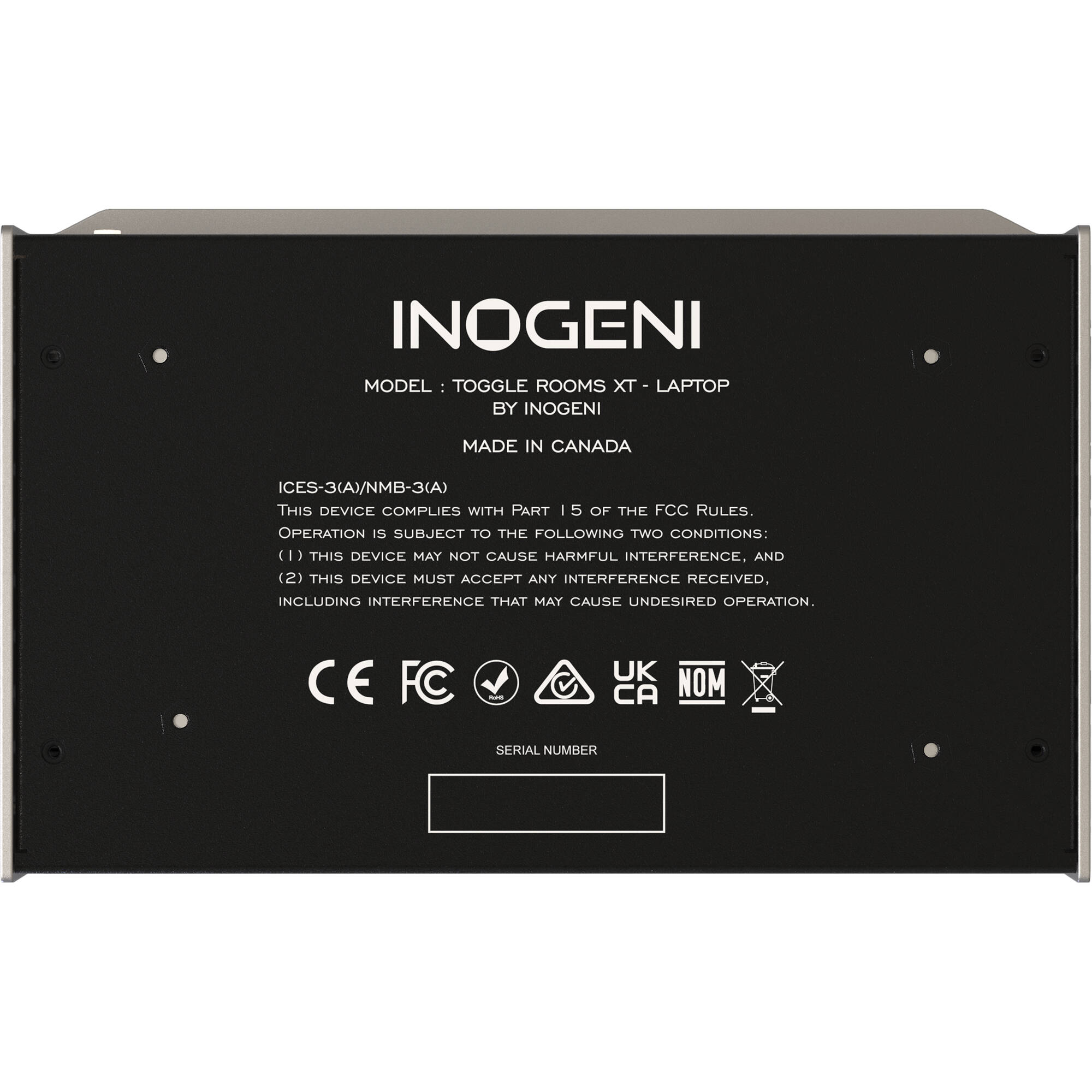 INOGENI TOGGLE ROOMS XT BYOD BYOM switcher for hybrid meeting rooms and enterprise collaboration — view 16