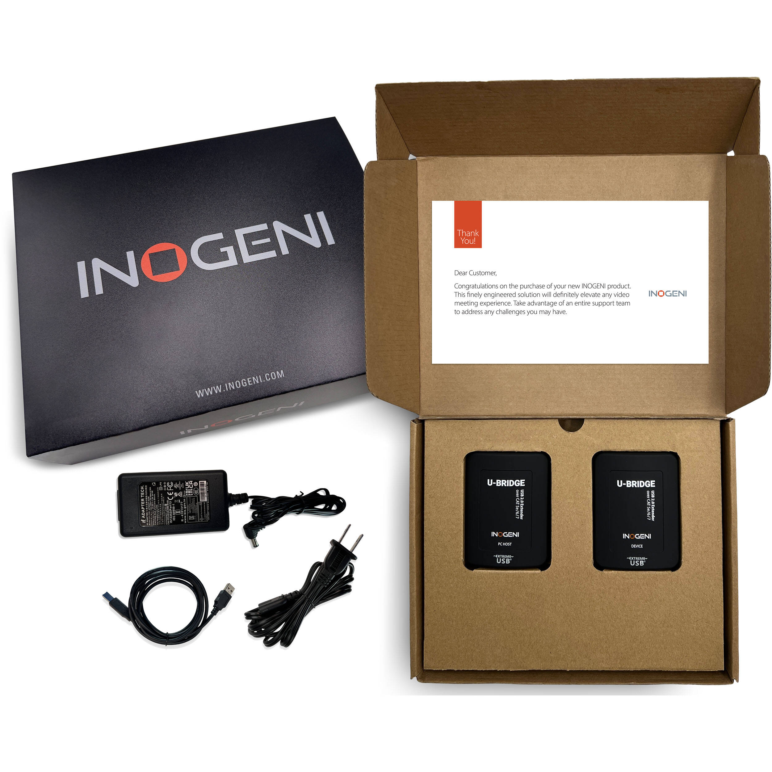 INOGENI U-BRIDGE USB extender for professional AV and unified communications installations — view 17