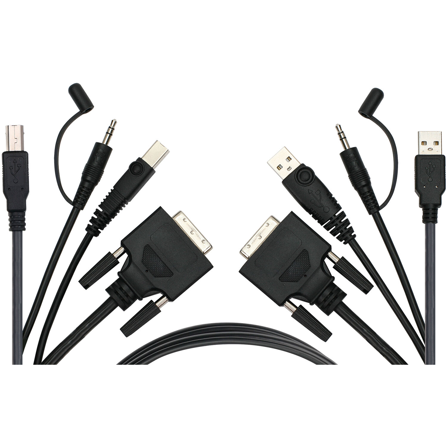 6FT DVI USB KVM CABLE KIT — view 2