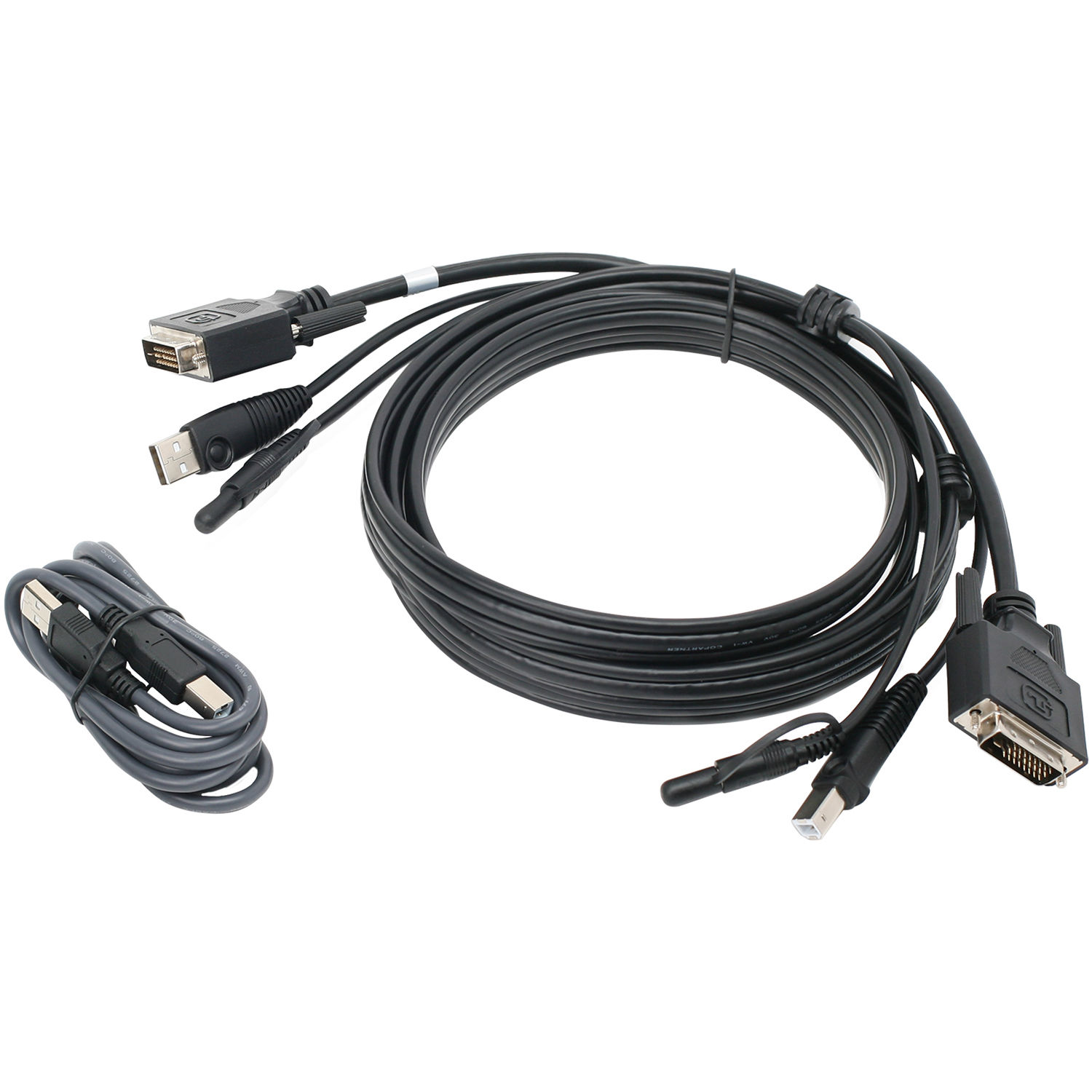 10 FT. DVI, USB KVM CABLE KIT WITH AUDIO (TAA) — view 2
