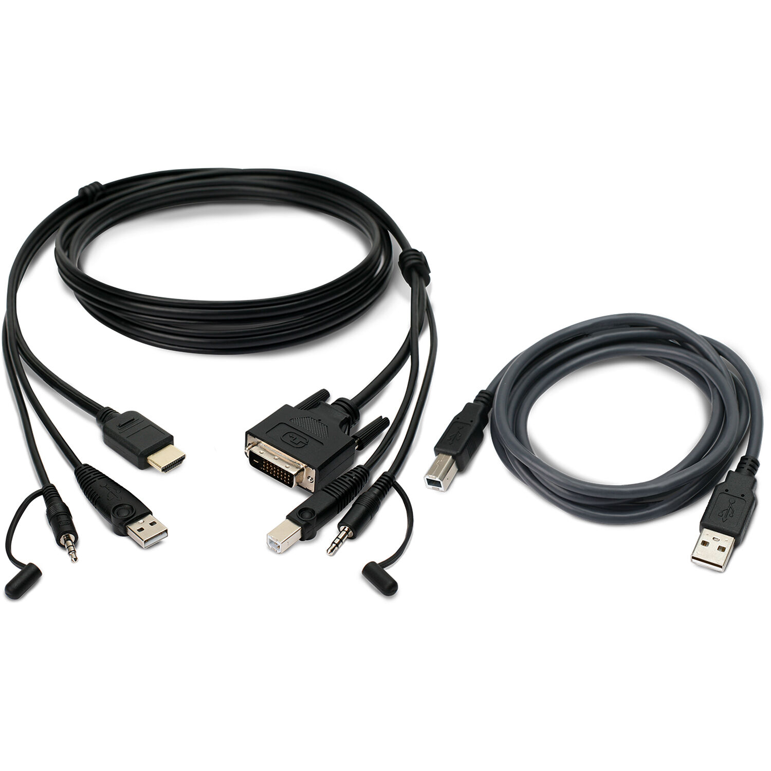 6FT HDMI TO DVI USB KVM CABLE KIT — view 2