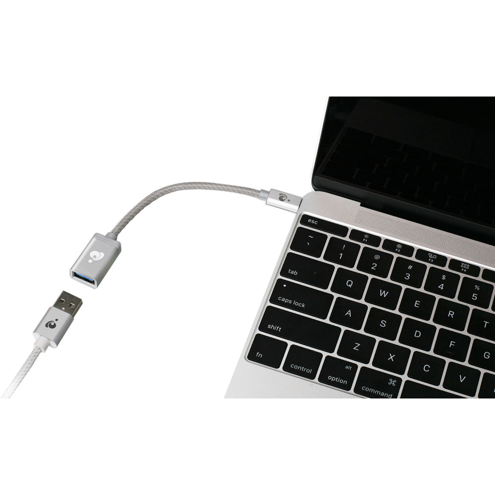USB C to USB A Adapter Sil — view 4