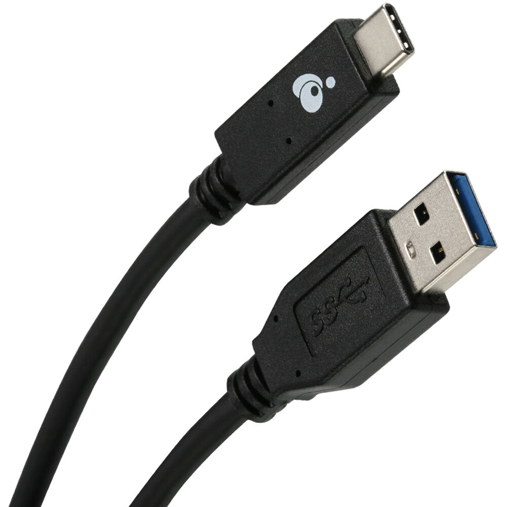 IOGEAR USB-C to USB-A 10 Gbps cable for charge sync and video connections — view 2