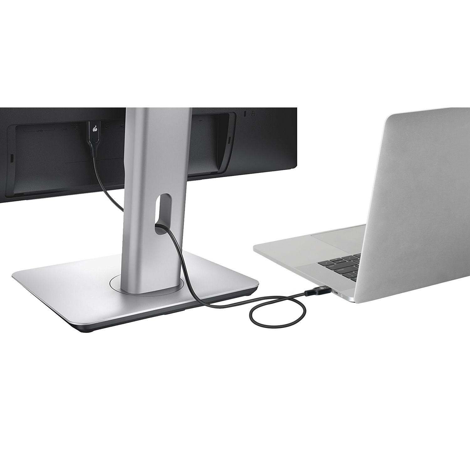 THE USB-C TO DISPLAYPORT 4K CABLE EASILY CONNECTS YOUR USB-C LAPTOP OR TABLET TO — view 5