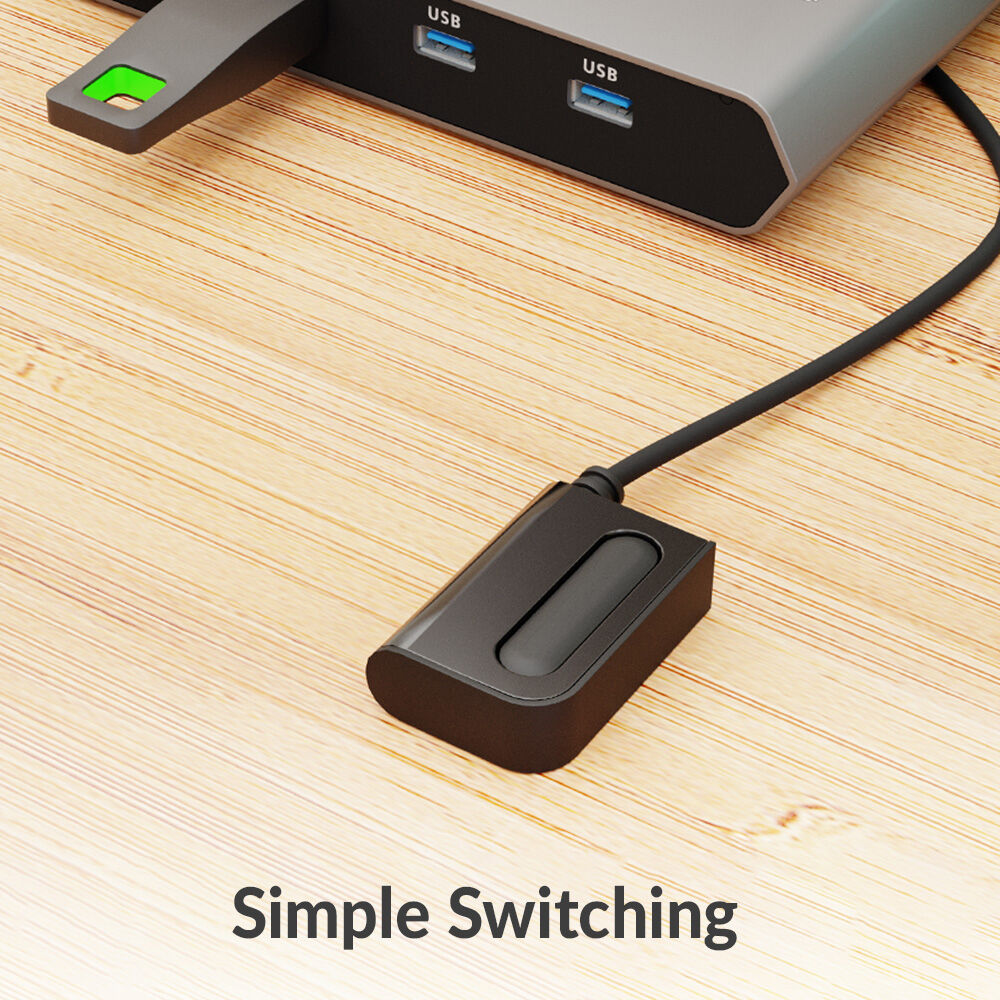 IOGEAR GCS1602CC 2-port 4K USB-C desktop KVM switch with DisplayPort output — view 13
