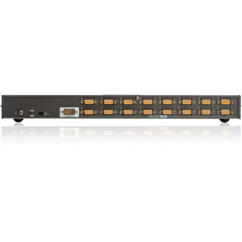 IOGEAR GCS1716KITU 16-port USB KVM switch with OSD and front USB port — view 3