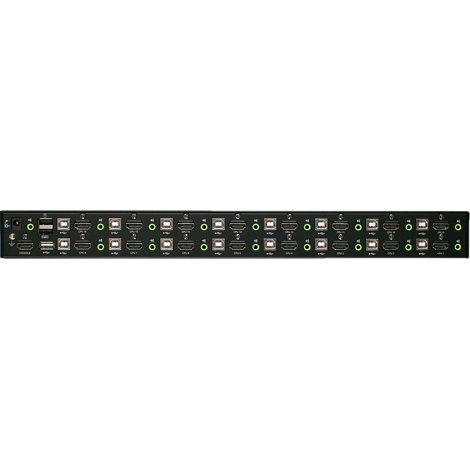 IOGEAR GCS1816H 16-port USB HDMI KVM switch TAA compliant for rack-mounted control — view 4