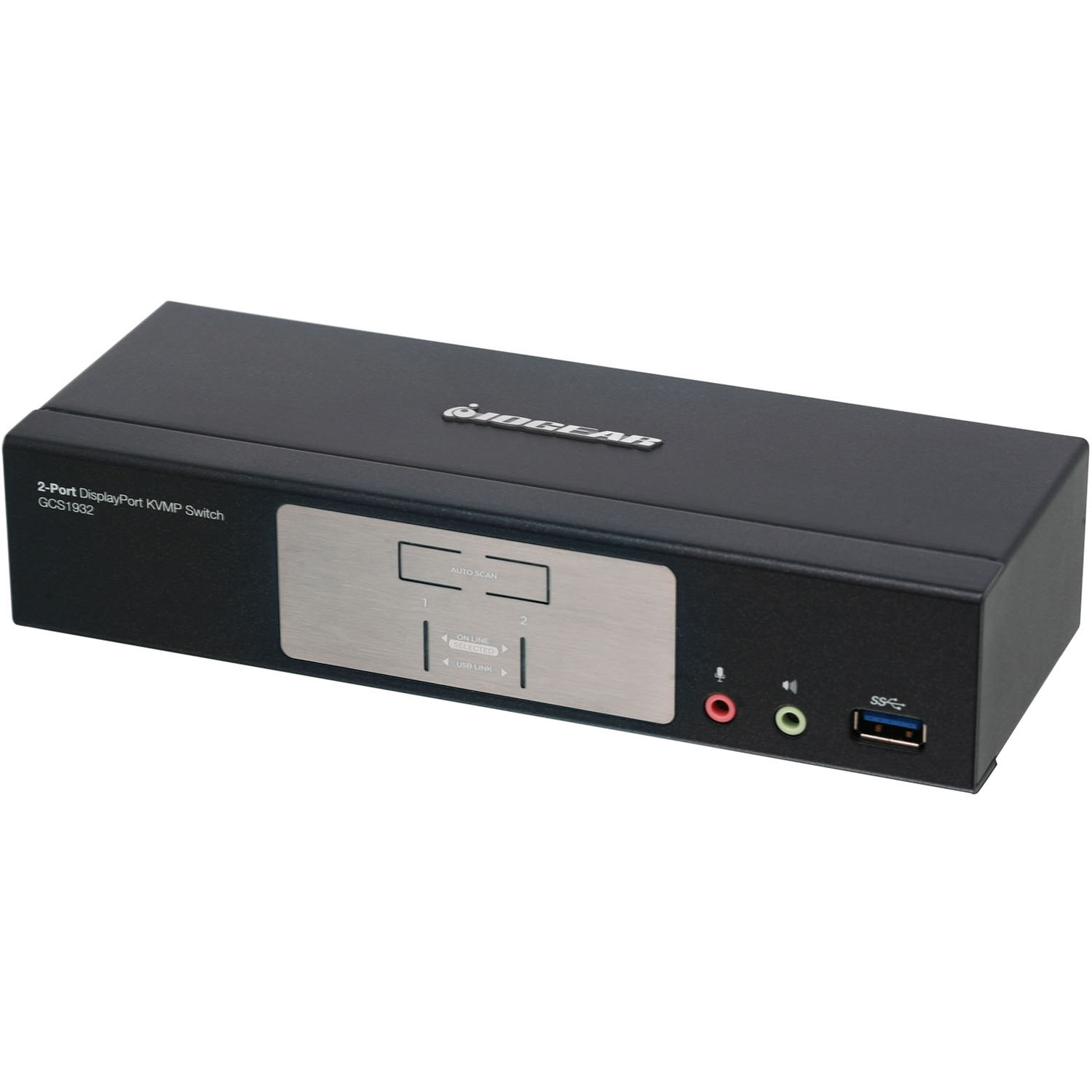 IOGEAR GCS1932 2-Port DisplayPort 1.2 KVMP Switch | 4K DCI, USB 3.1