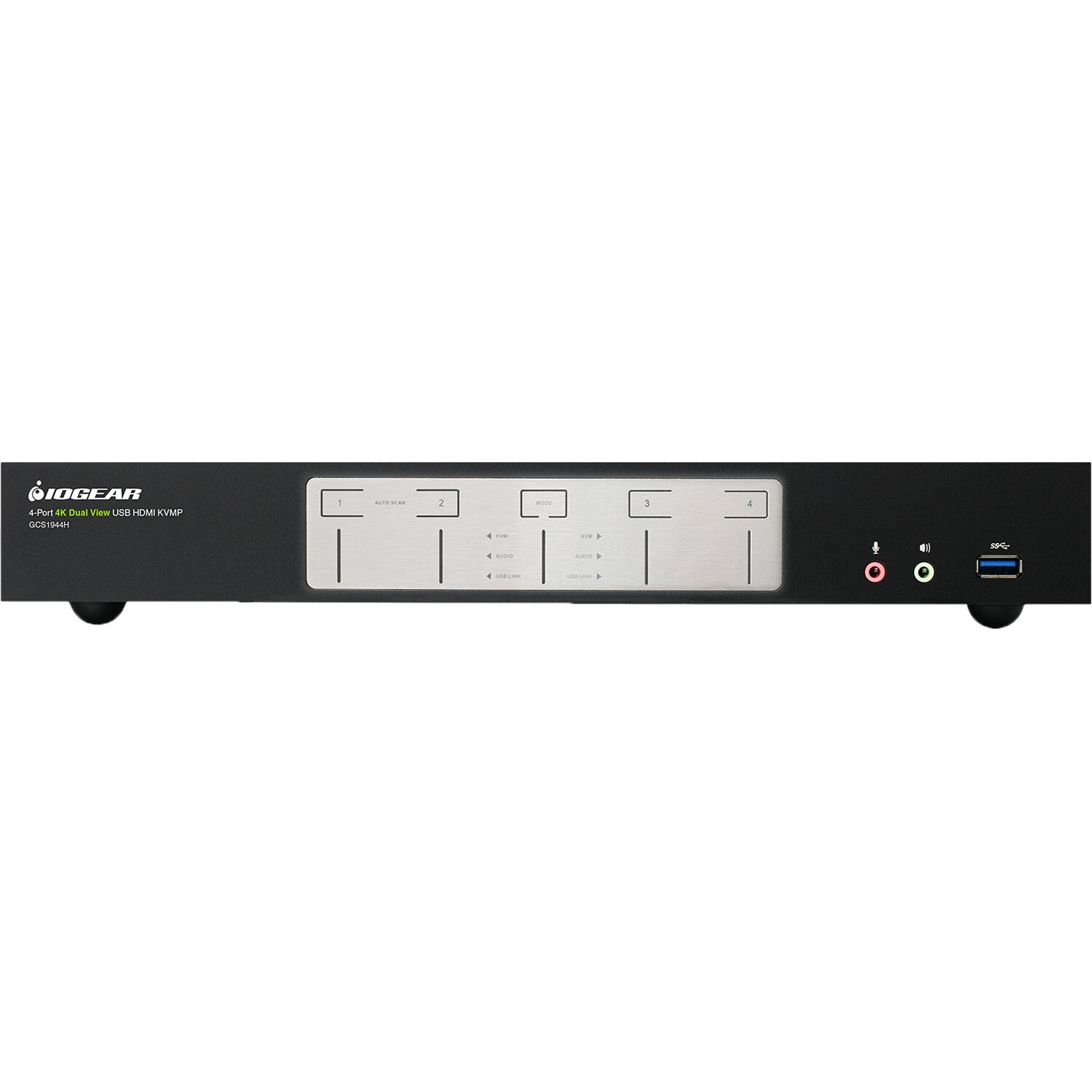 IOGEAR GCS1944H 4-port 4K dual view KVMP with HDMI TAA compliant — view 2