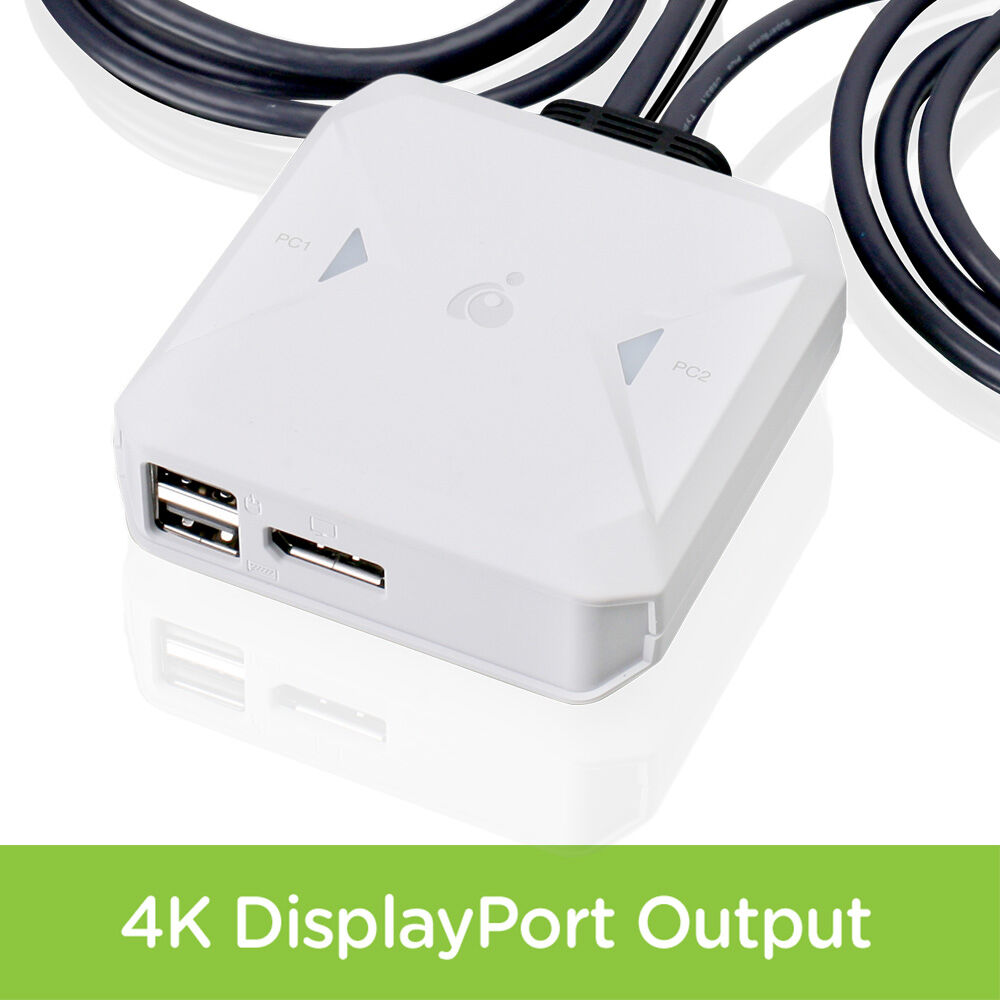 IOGEAR GCS72CC 2-port 4K USB-C KVM switch with DisplayPort output — view 11