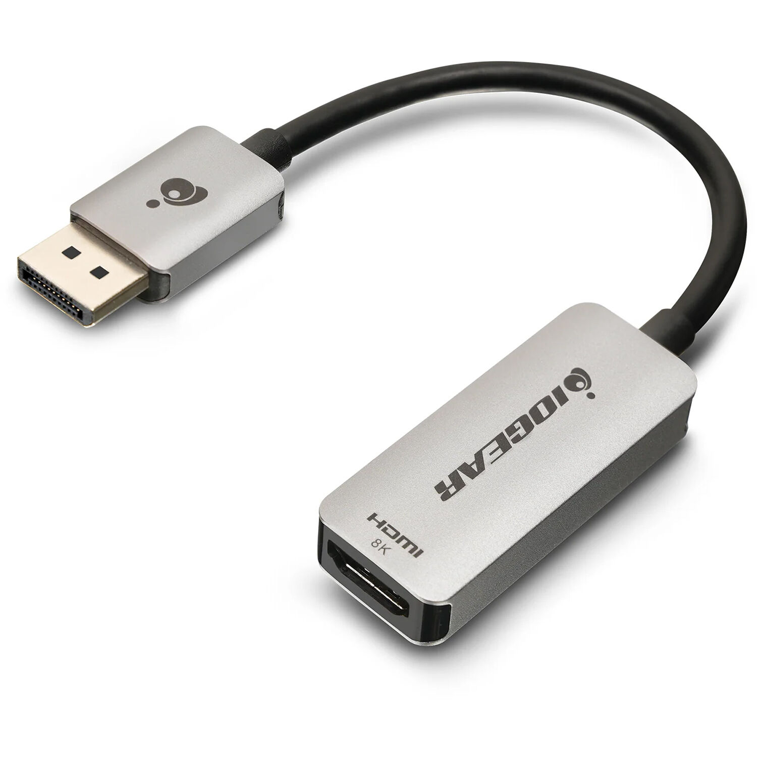 IOGEAR 8K DisplayPort to HDMI adapter, GDPHD8KA, HDR10+, HDCP 2.3 — view 3