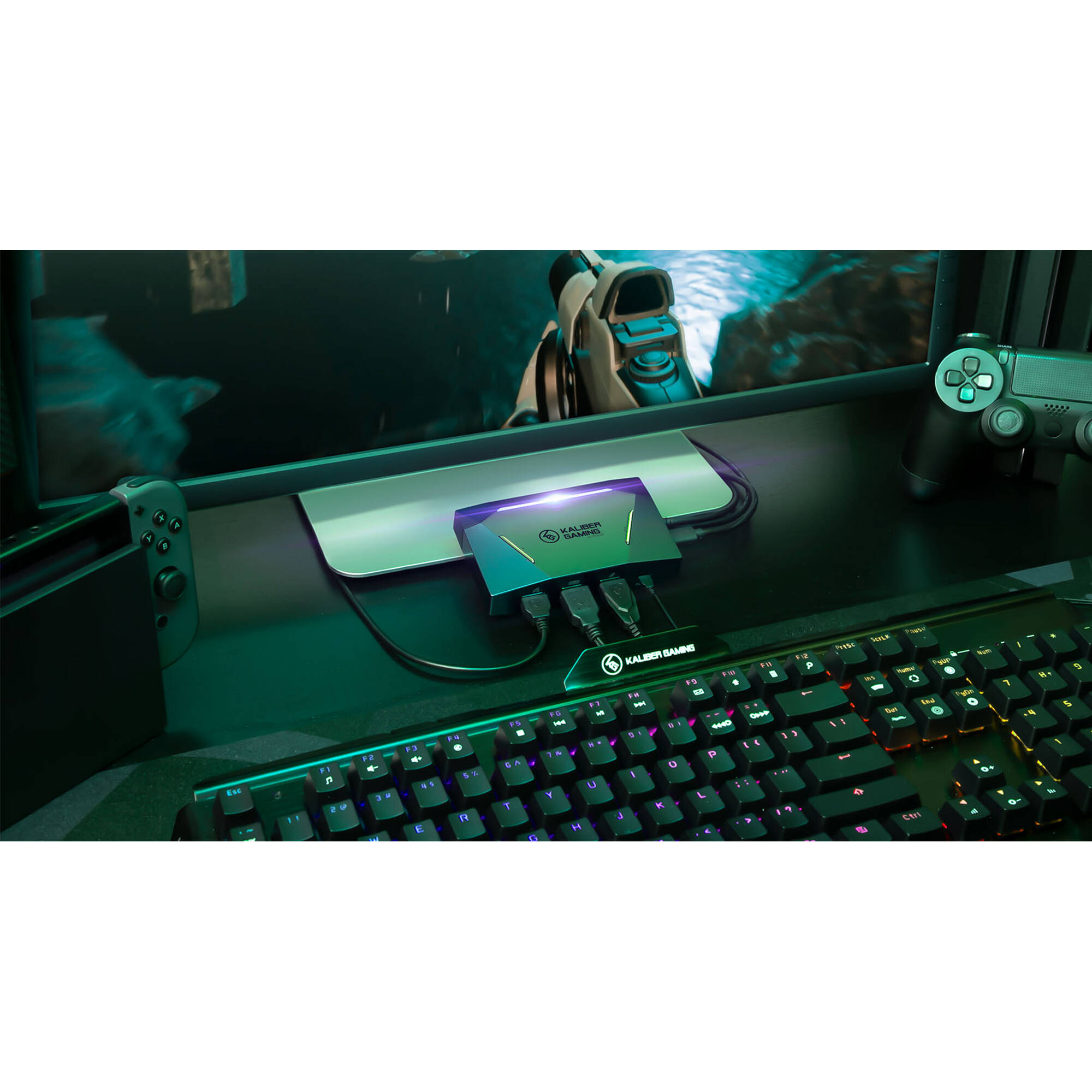 IOGEAR GES1337 keyboard and mouse switch for PC, PS4, Xbox One, and Nintendo Switch, TAA compliant — view 10