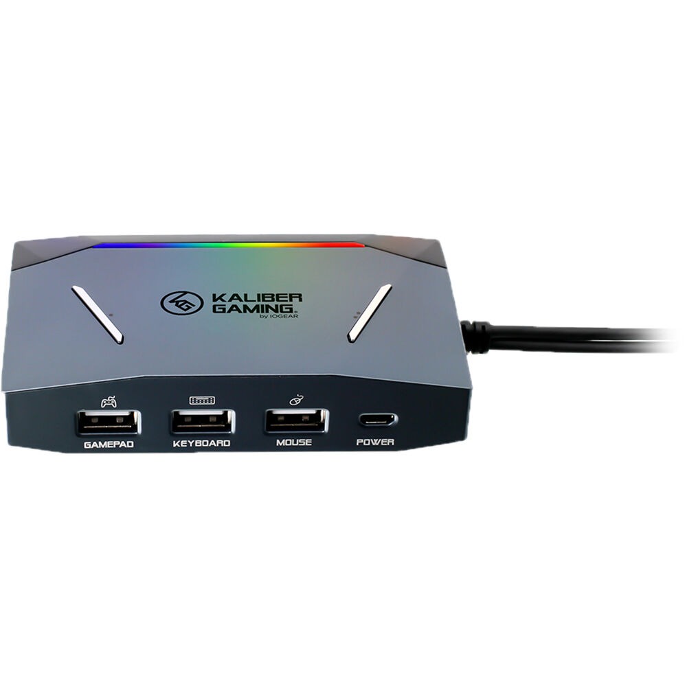 IOGEAR GES1337 keyboard and mouse switch for PC, PS4, Xbox One, and Nintendo Switch, TAA compliant — view 3