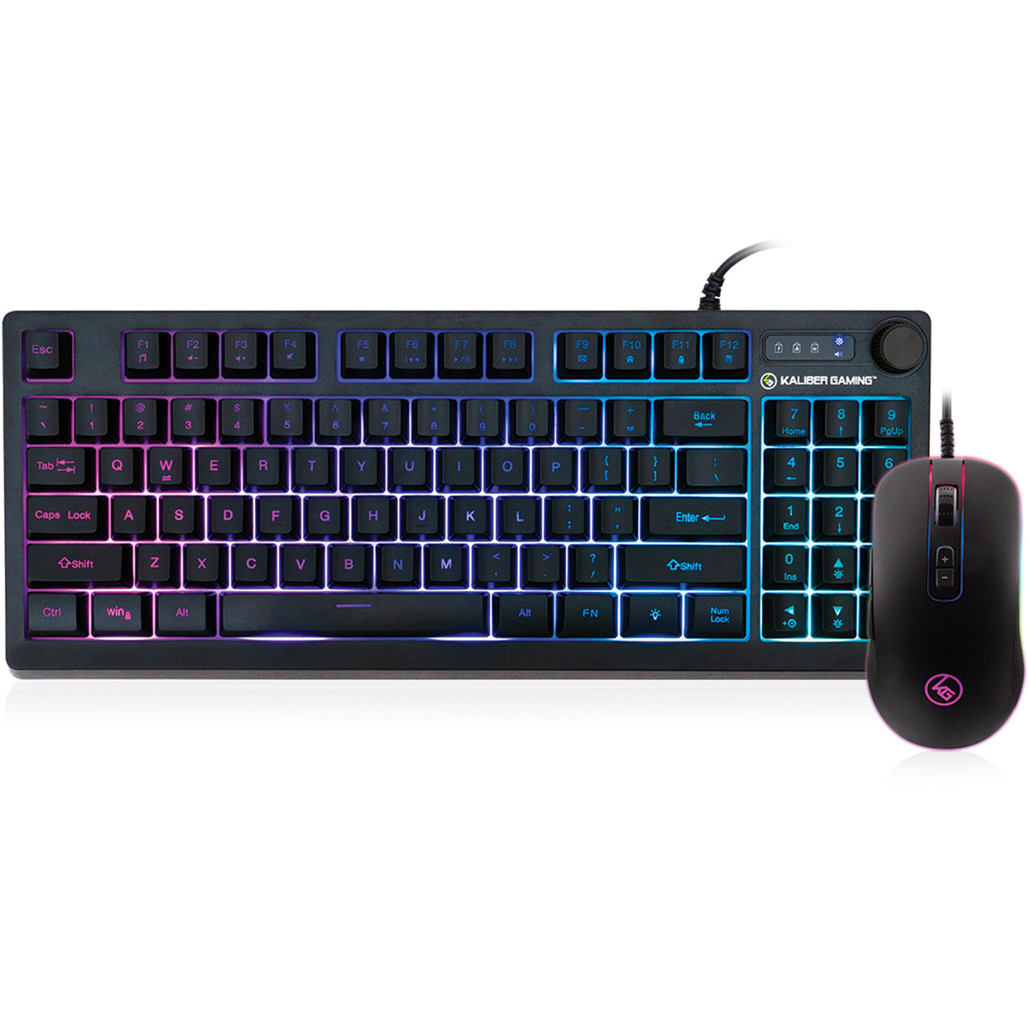 IOGEAR KORONA KORE II compact keyboard combo with Bluetooth wireless connectivity — view 2