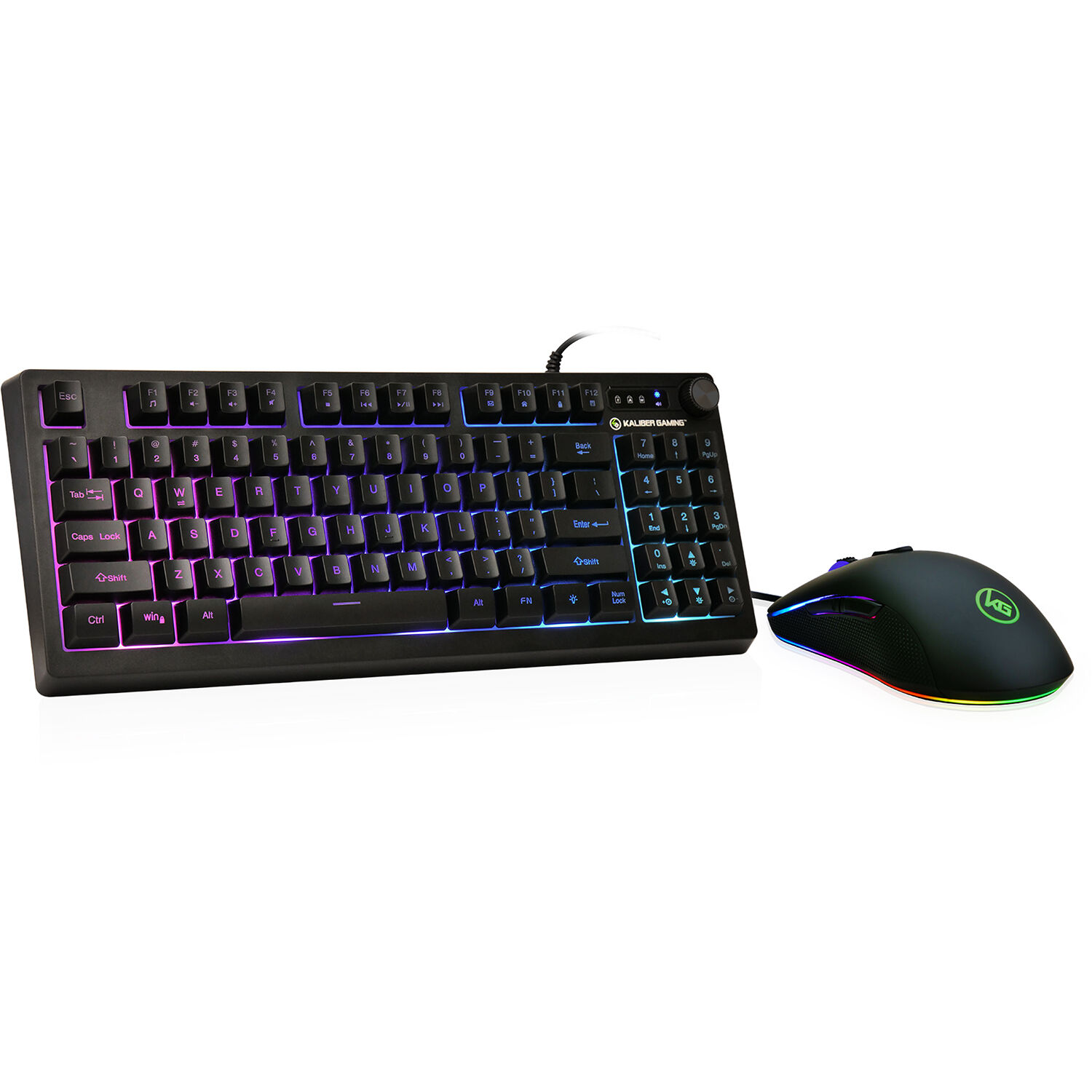 IOGEAR KORONA KORE II compact keyboard combo with Bluetooth wireless connectivity — view 3