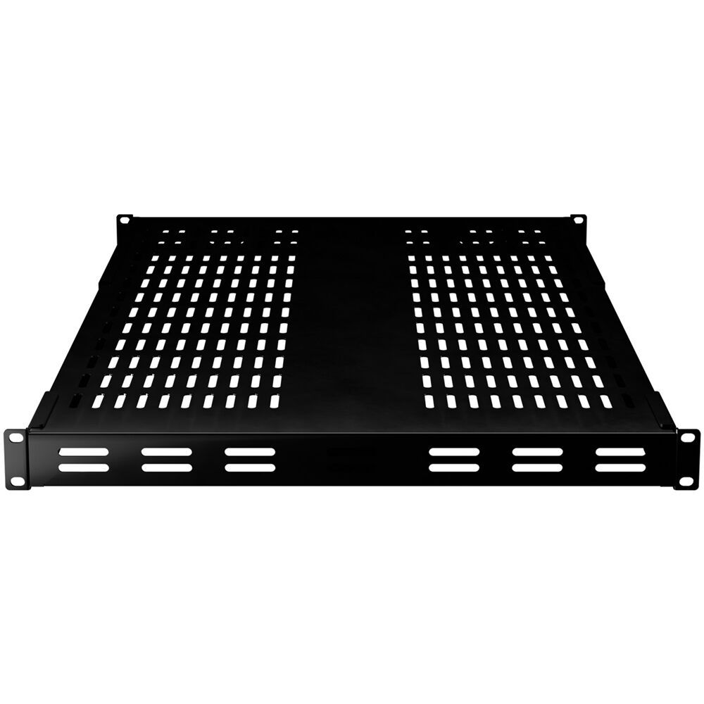 IOGEAR GRSH01 adjustable depth vented fixed shelf for rack-mounted equipment — view 2