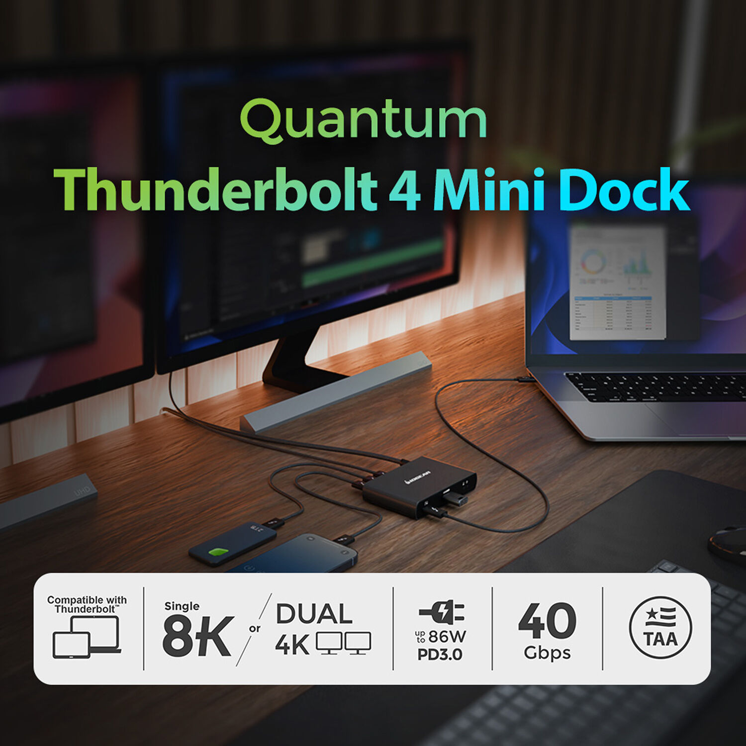 IOGEAR Quantum Thunderbolt 4 — view 3