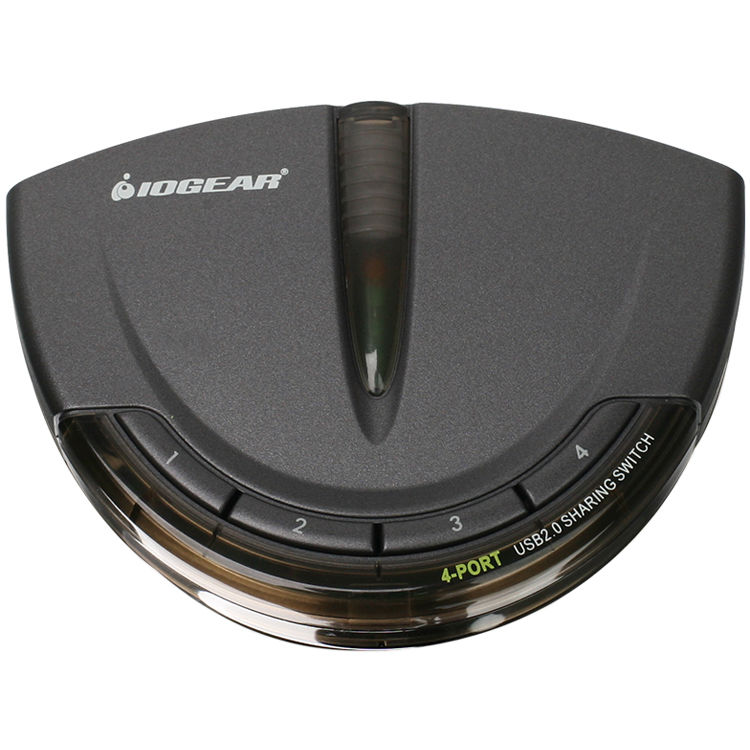4-PORT USB 2.0 PRINTER SWITCH — view 3