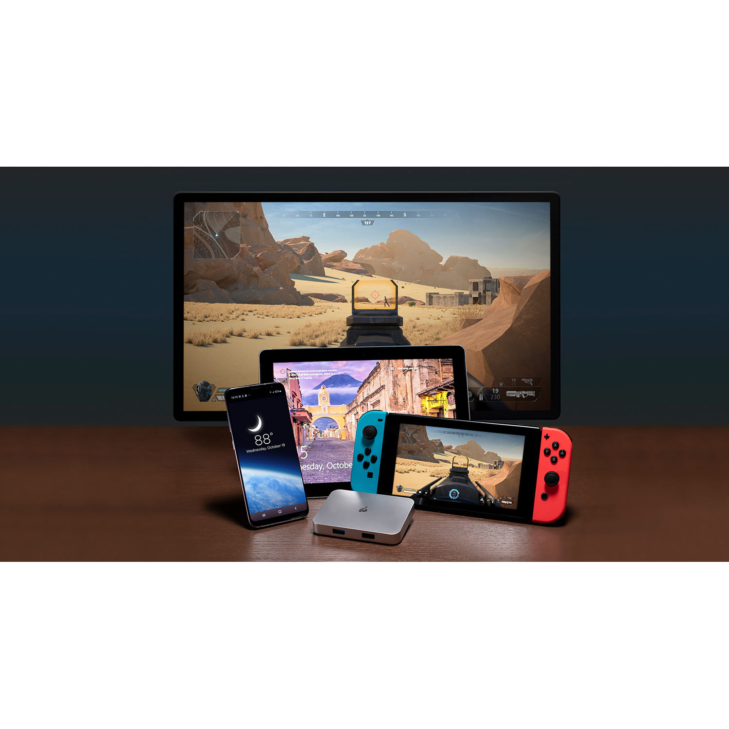 THE DOCK PRO 60 USB-C 4K STATION WITH GAME+ MODE IS A PORTABLE, MULTI-DEVICE DOC — view 5