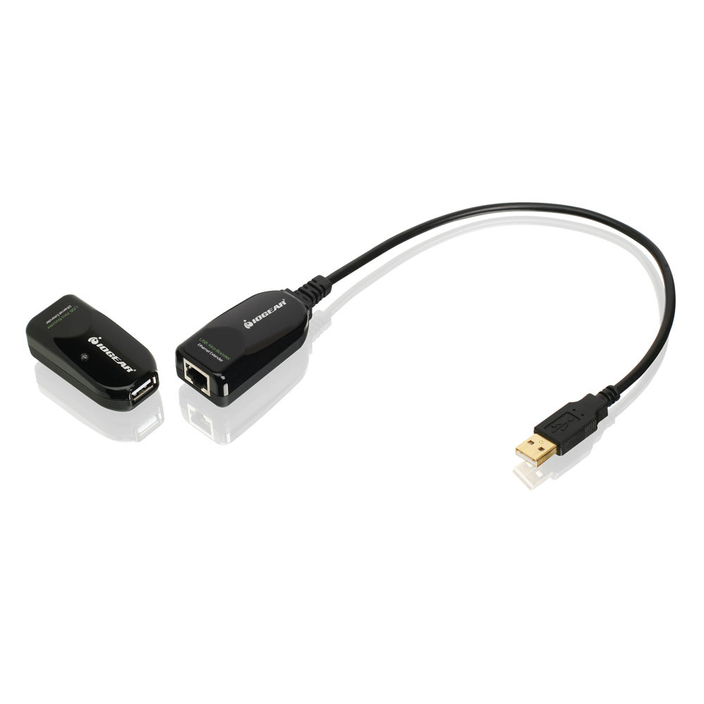 IOGEAR GUCE62 USB extender via Ethernet cable for extending USB devices up to 164 ft — view 3