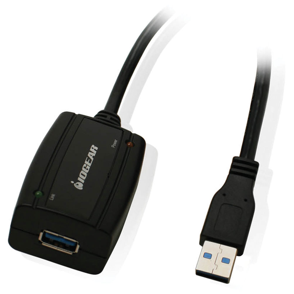 IOGEAR BOOSTLINQ active USB extension cable for longer device placement and signal amplification — view 2