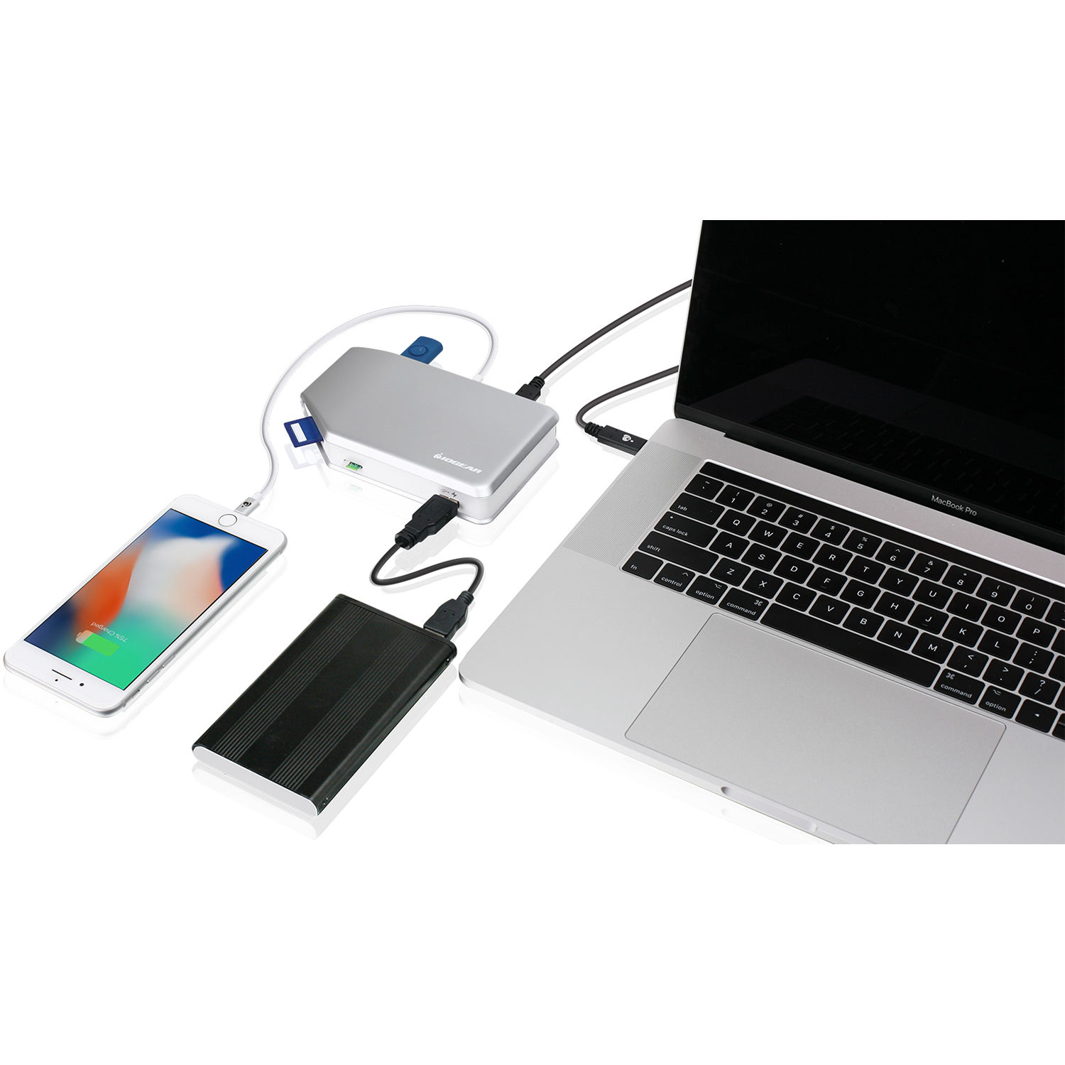 EXPAND YOUR USB-C DESKTOP, LAPTOP OR TABLET CONNECTIVITY AND QUICK CHARGING FUNC — view 4