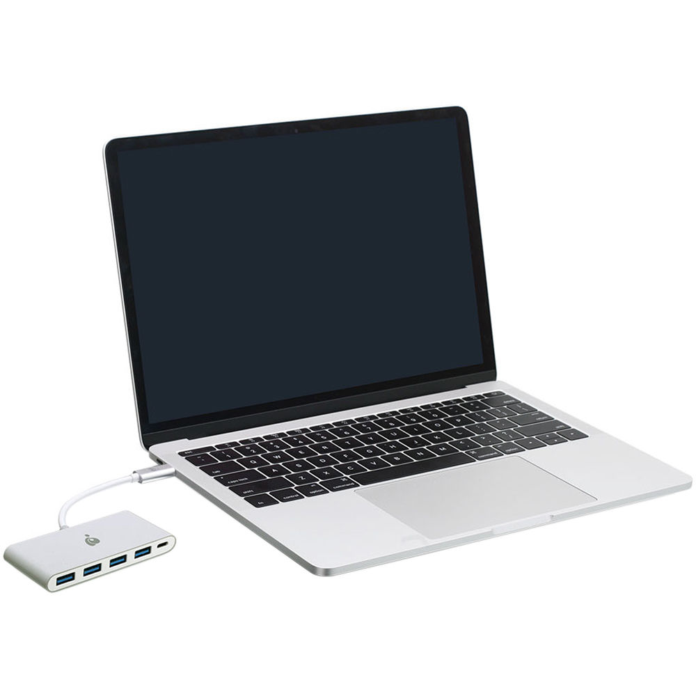 USBC 4Port USB A Hub wPD — view 3