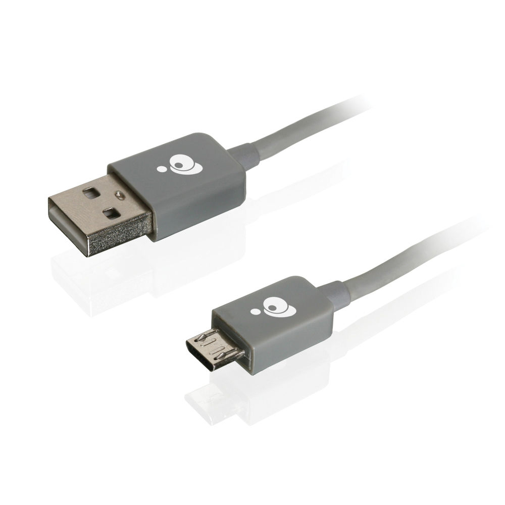 2 m Micro USB charge and sync cable for connecting Micro USB devices to a USB host — view 3