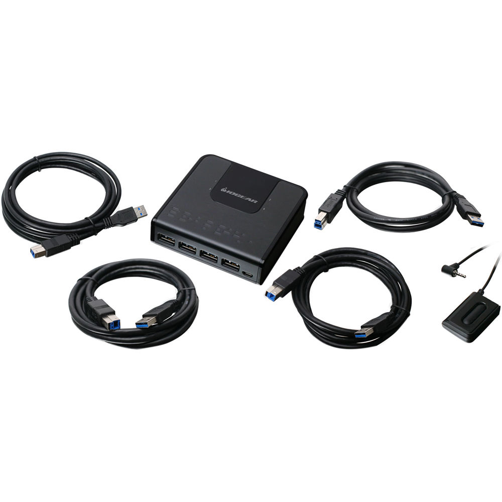 4x4 USB 3.0 Sharing Switch — view 3