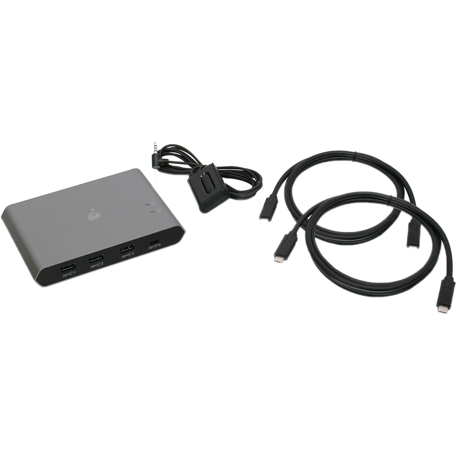 THE IOGEAR 4-PORT KEYBOARD, MOUSE & PERIPHERAL SWITCH LETS YOU SHARE A KEYBOARD — view 4