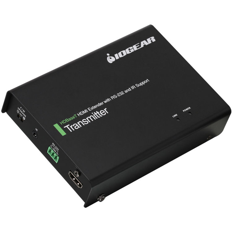 IOGEAR GVE340 HDBaseT-Lite HDMI extender with Power-over-HDBaseT for professional AV installs — view 2