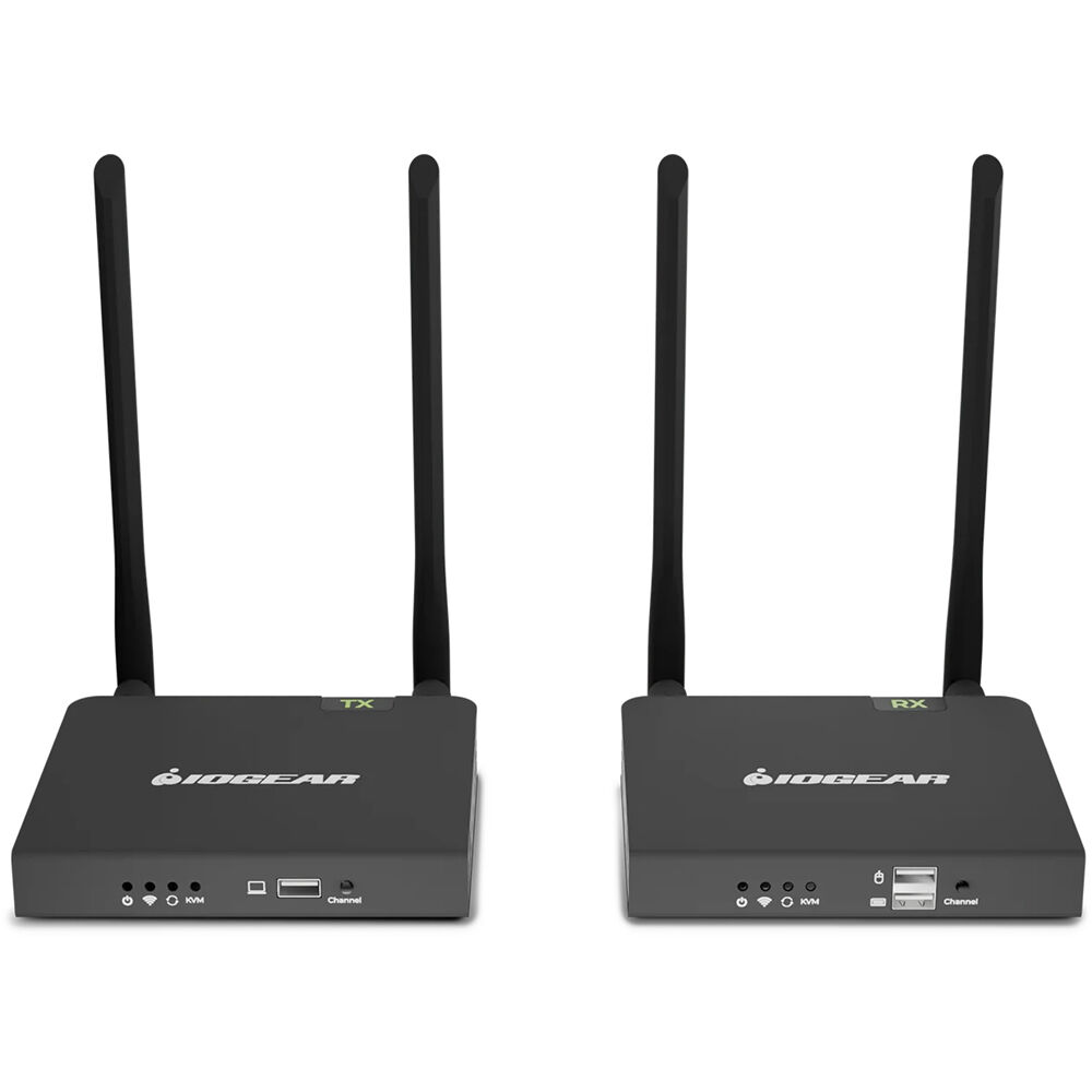 IOGEAR wireless 4K HDMI video extension kit with keyboard and mouse control — view 2