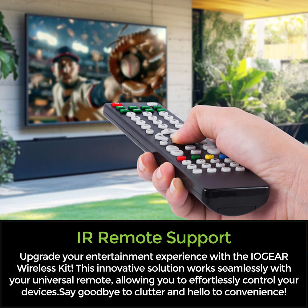 IOGEAR wireless 4K HDMI video extension kit with keyboard and mouse control — view 9