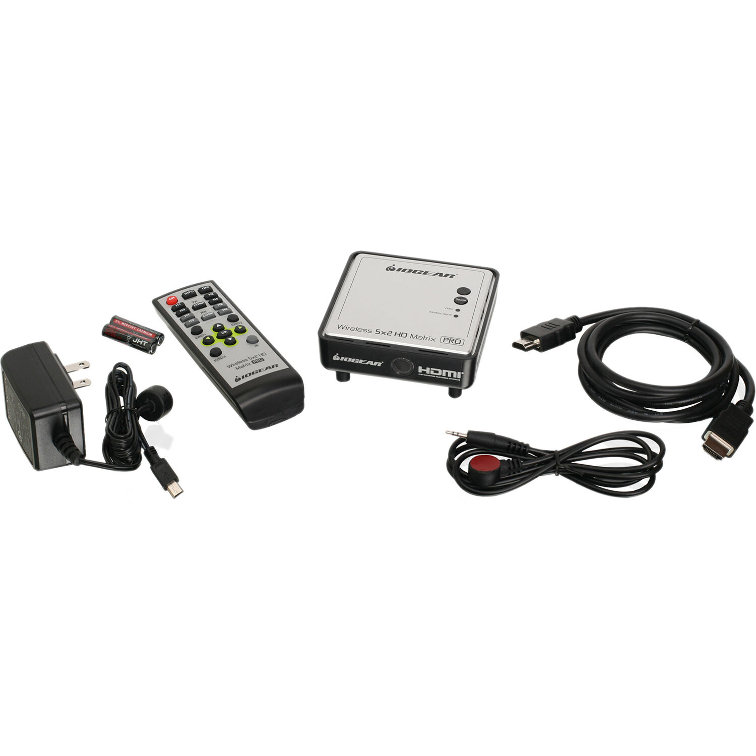IOGEAR GWHDRX01 wireless HDMI receiver accessory for long-range matrix AV extension — view 4