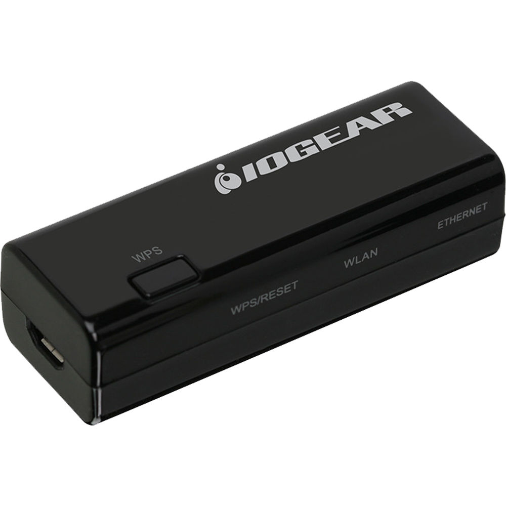 IOGEAR GWU637 Ethernet-2-WiFi universal wireless adapter for connecting Ethernet devices to Wi-Fi — view 2
