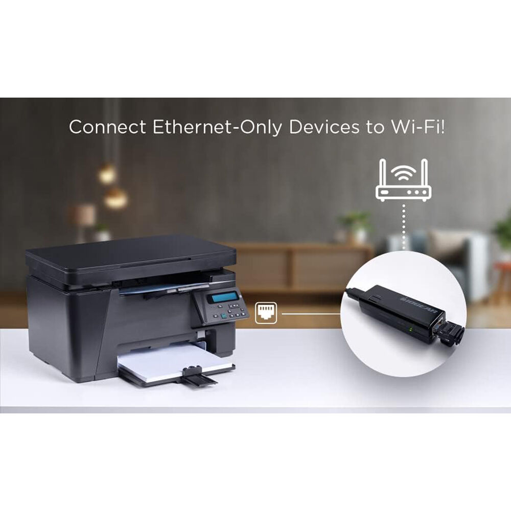 IOGEAR GWU637 Ethernet-2-WiFi universal wireless adapter for connecting Ethernet devices to Wi-Fi — view 5