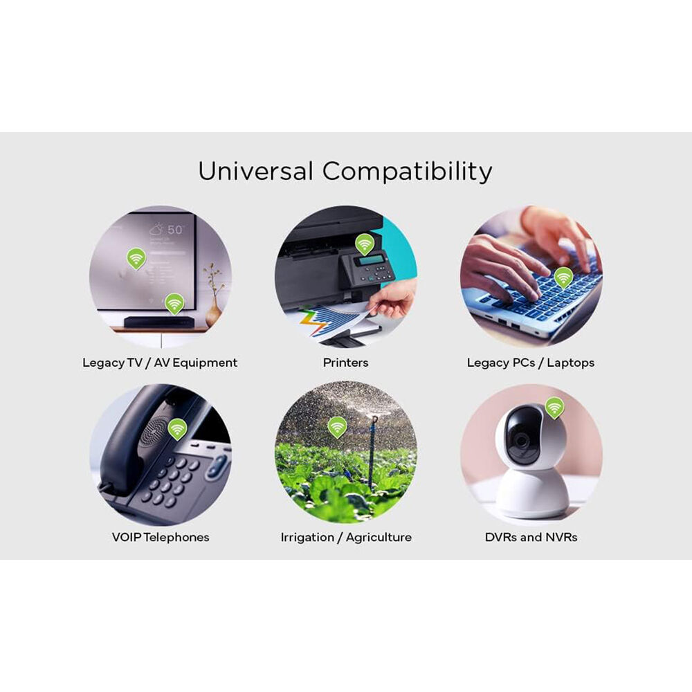 IOGEAR GWU637 Ethernet-2-WiFi universal wireless adapter for connecting Ethernet devices to Wi-Fi — view 8