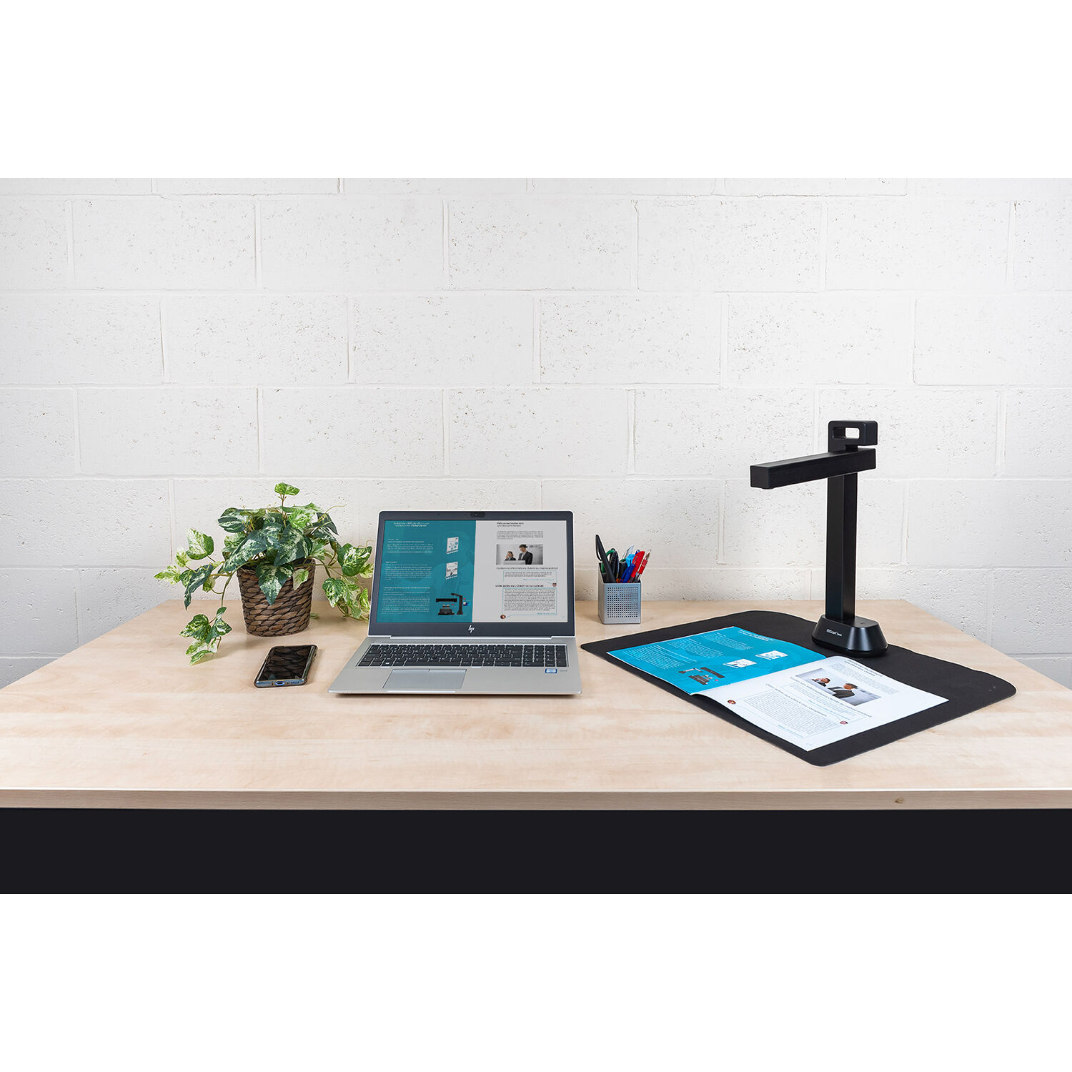 IRIS IRISCAN DESK 6 PRO A3 overhead camera document scanner for books and large pages — view 16