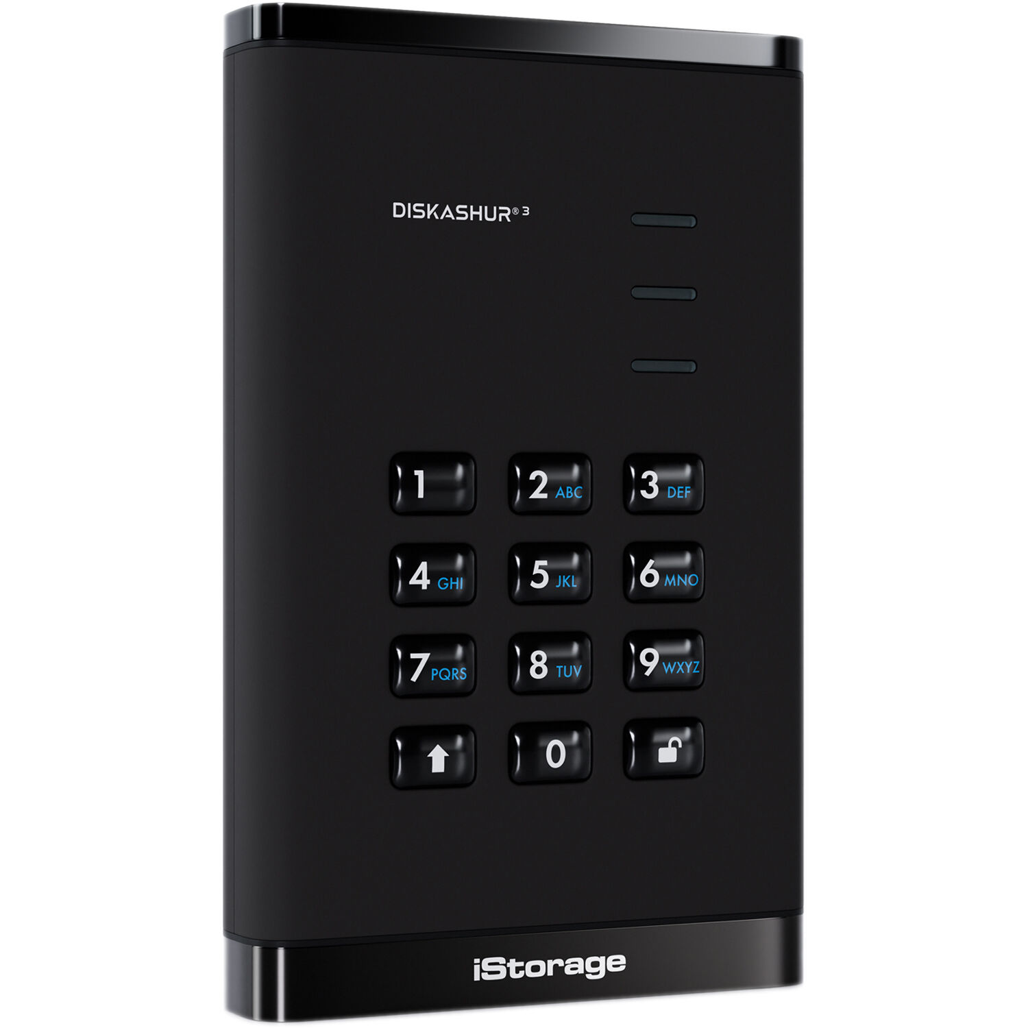 Kanguru DISKASHUR3 HDD 5 TB AES 256-bit Encryption | External Drive