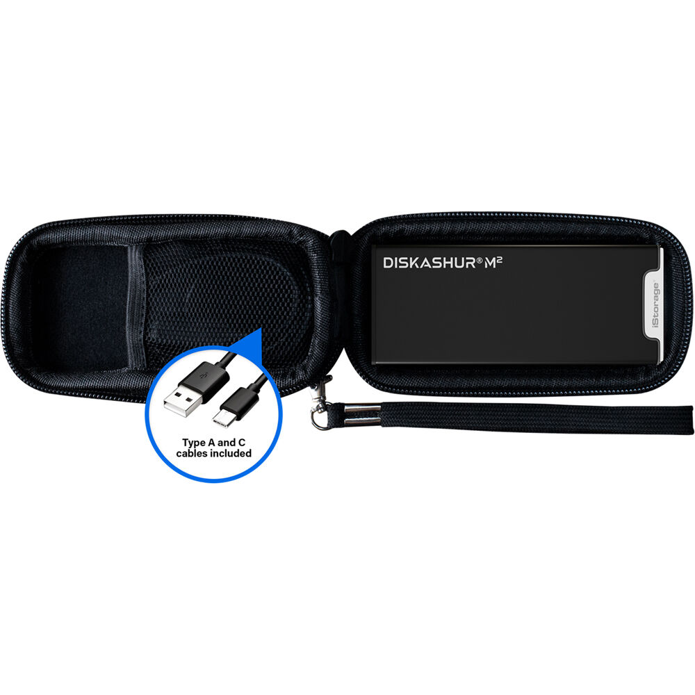 iStorage DiskAshur M2 2 TB secure PIN-protected external SSD — view 5