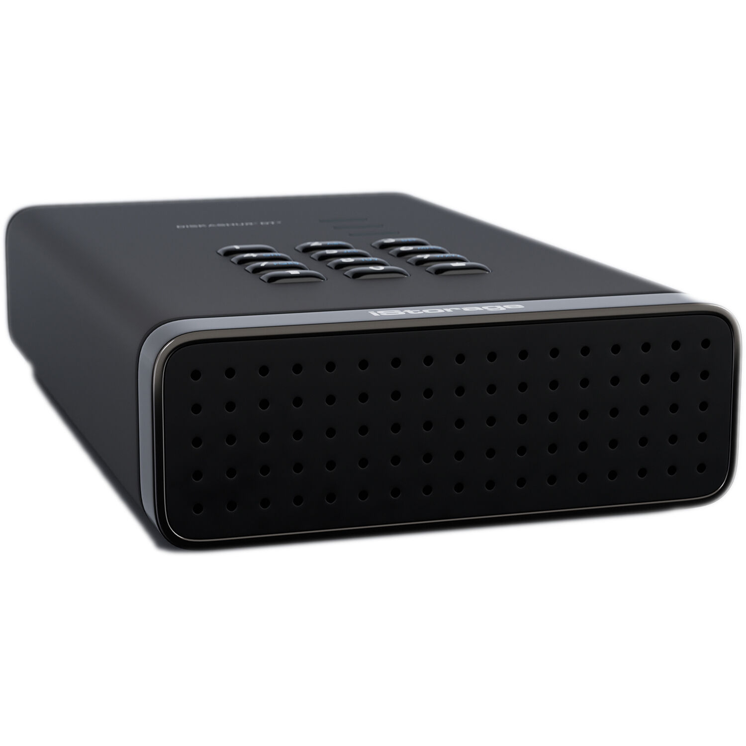 Kanguru iStorage DiskAshur DT3 14 TB secure desktop drive with PIN protection and AES 256-bit encryption — view 6