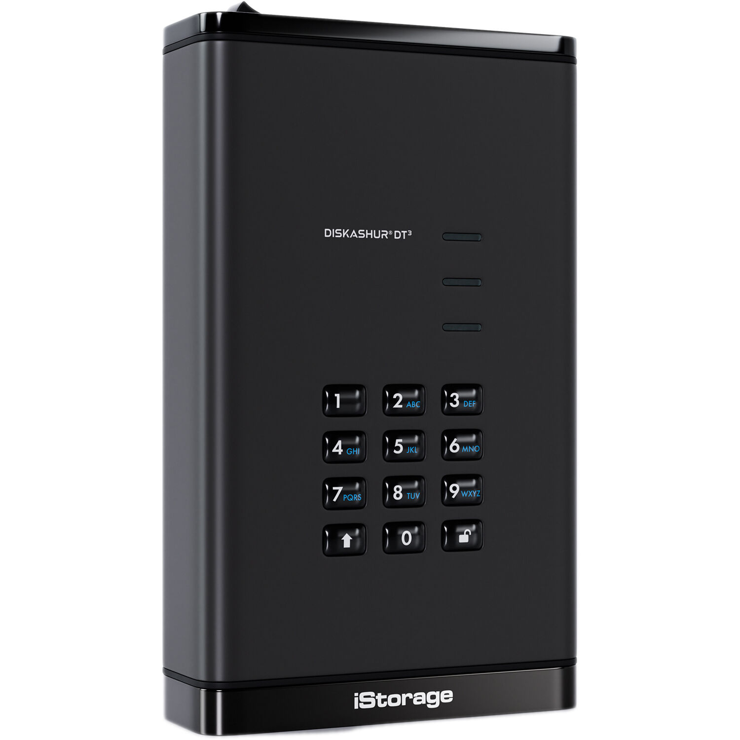 Kanguru DiskAshur DT3 2 TB AES 256-Bit Encrypted Drive | FIPS 140-3