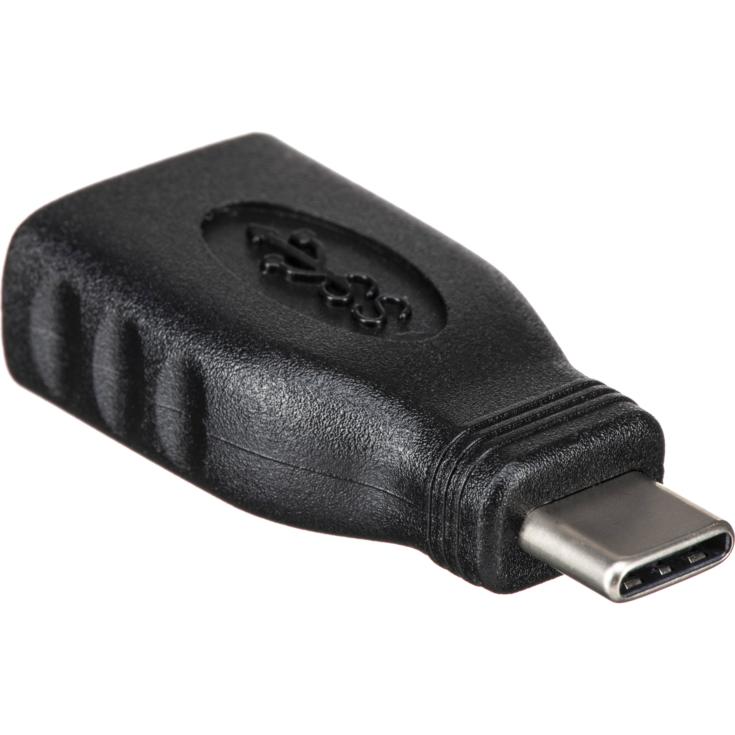 Jabra USB C Adapter USB-C female to USB-A male compact black dongle — view 2