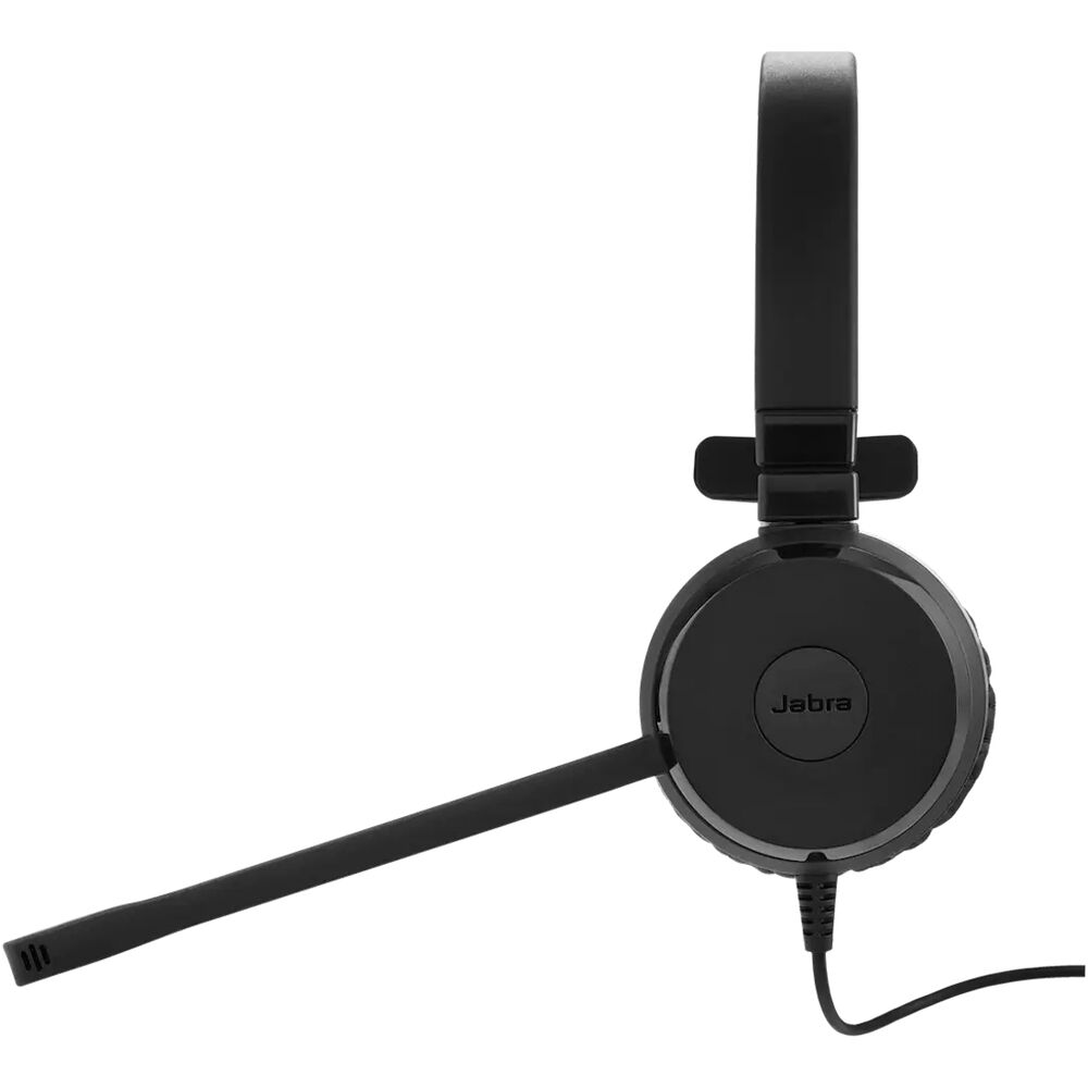 Jabra Evolve 30 II Mono wired headset with 3.5 mm jack and boom microphone — view 3