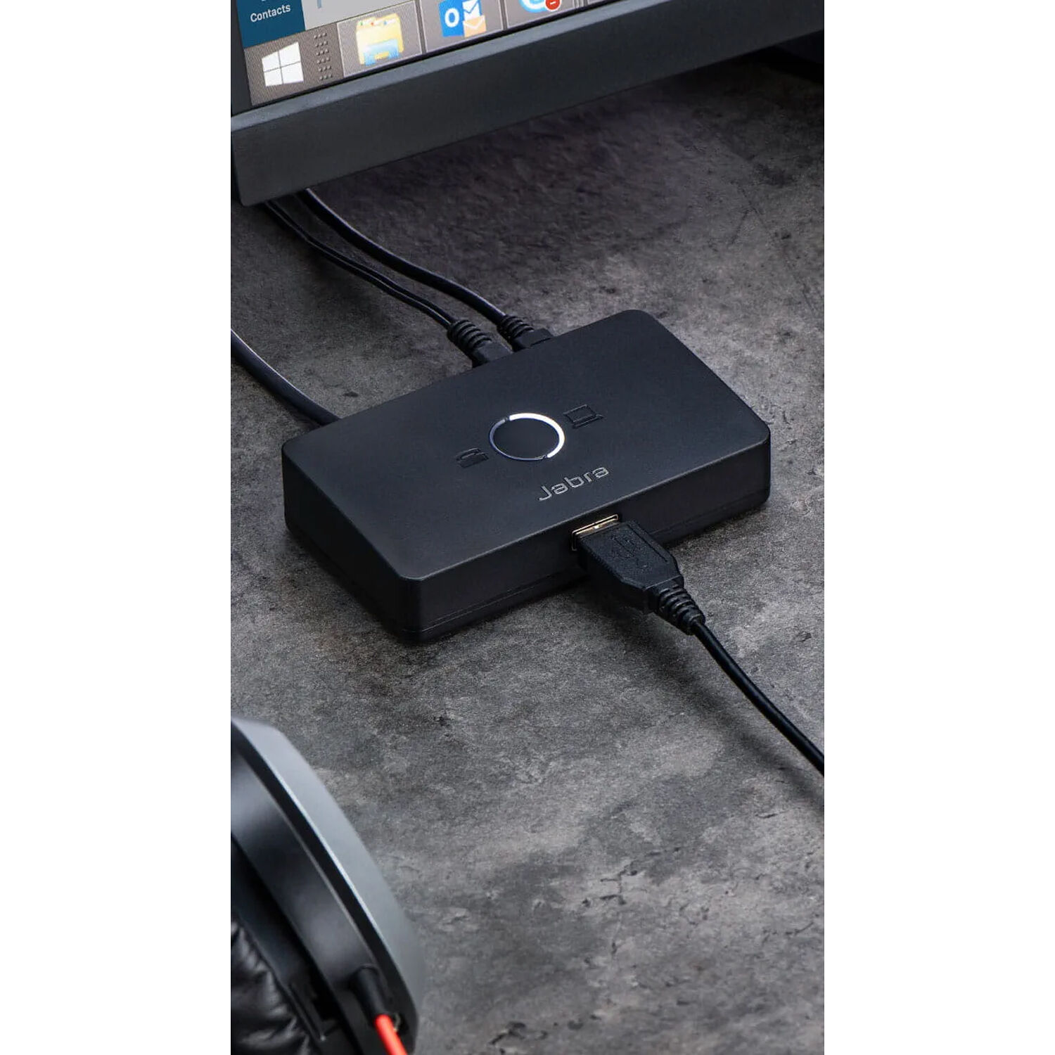 Jabra Link 950 USB-A headset accessory for desk phone and softphone connectivity — view 5