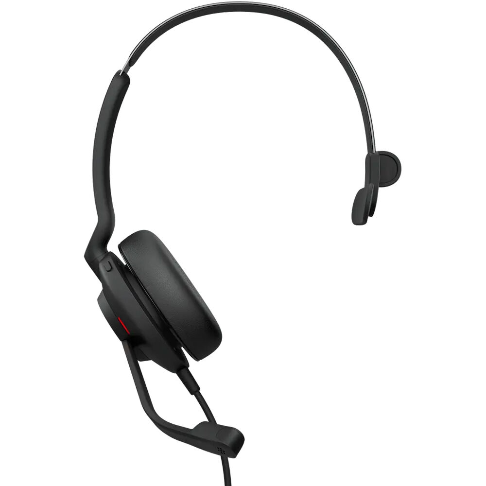 Jabra Evolve2 30 SE mono wired headset with USB-C and USB-A connectivity — view 3