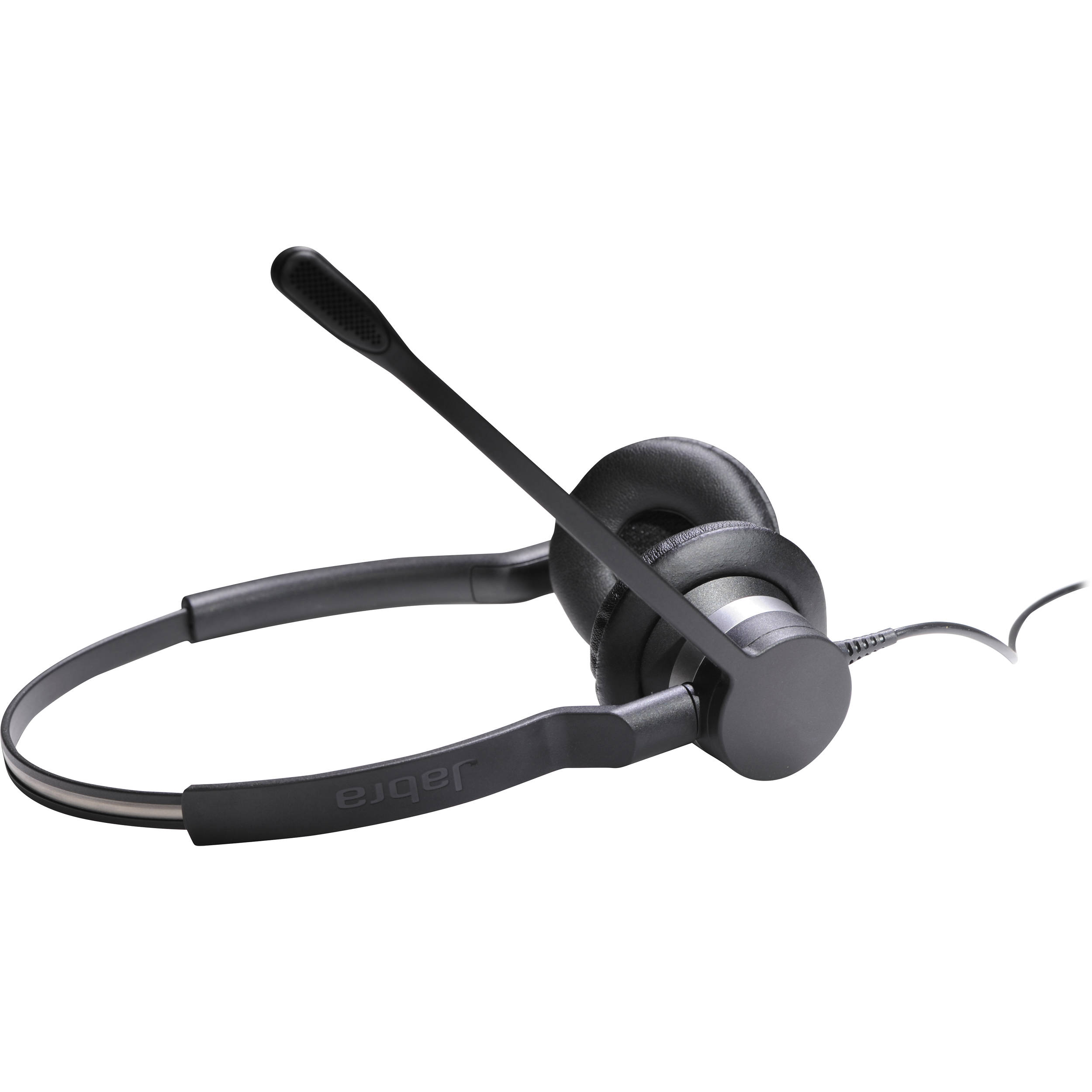 Jabra BIZ 2300 USB UC Duo Noise Canceling Headset with HD voice/wideband       speaker performance — view 3