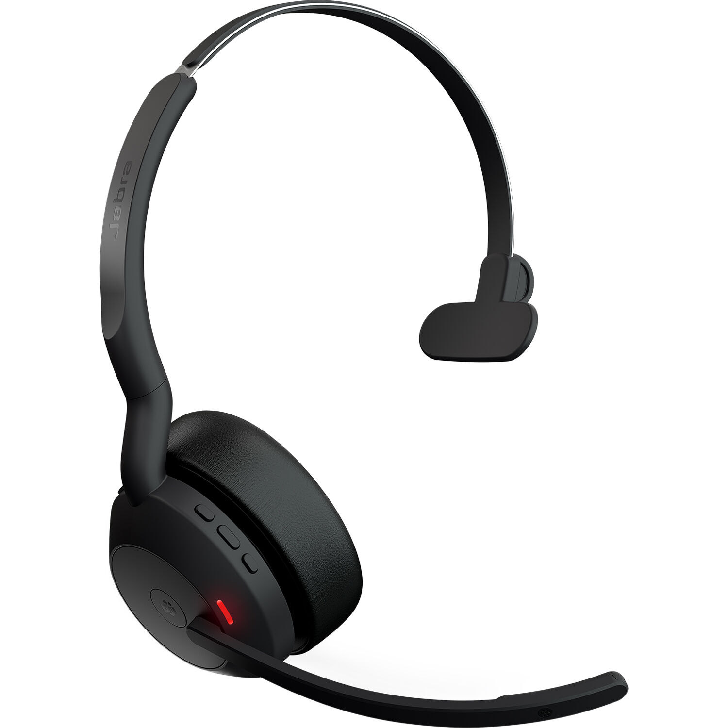 Jabra Evolve2 55 wireless mono headset with Link380a and USB connectivity — view 2
